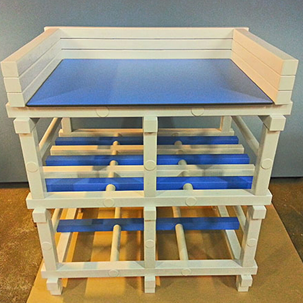 Пеленальный столик для бассейнов с бортиками, ПВХ, 1010х710х960 мм