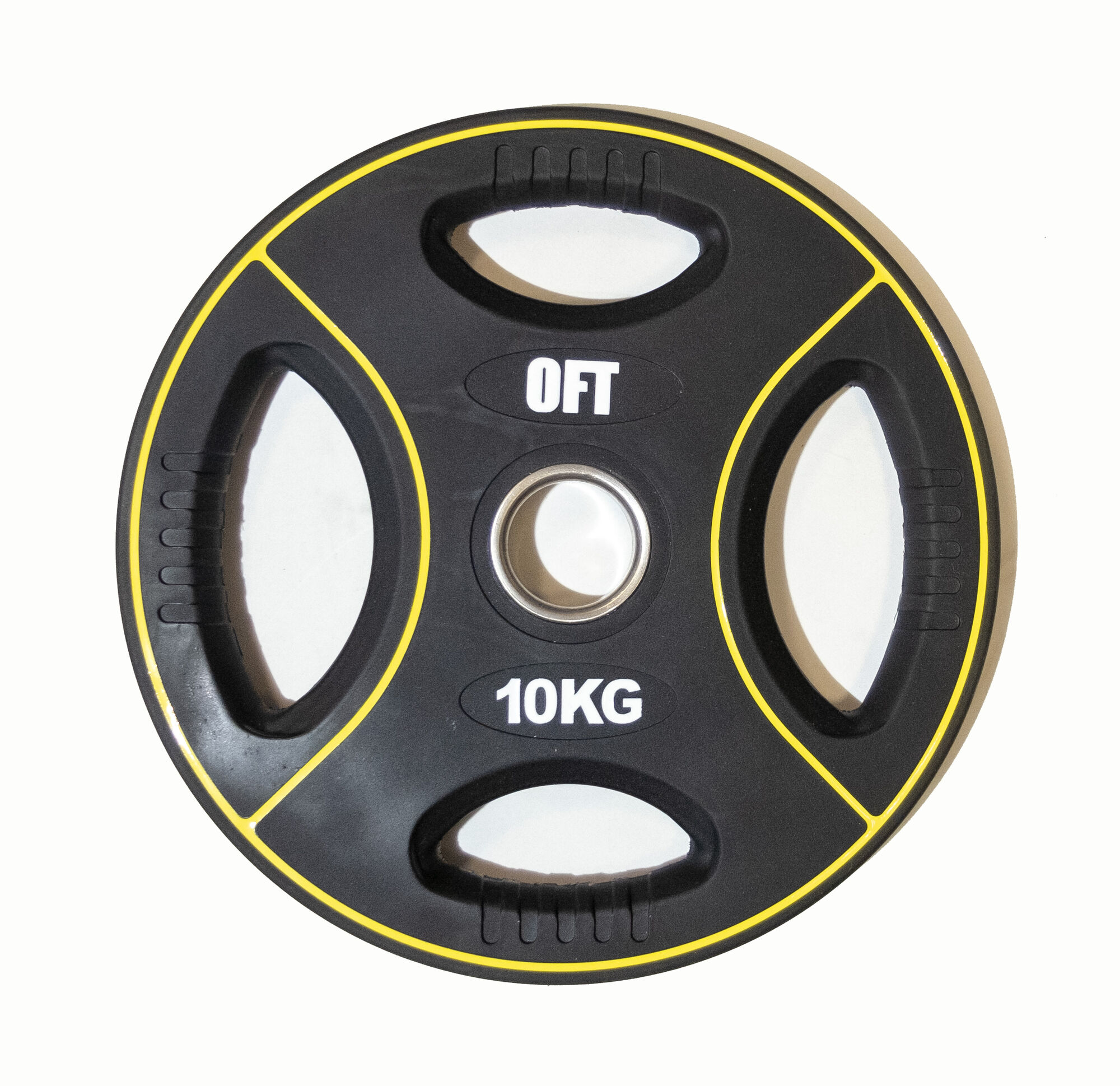 Диск для штанги олимпийский полиуретановый 10 кг Original FitTools FT-DPU-10
