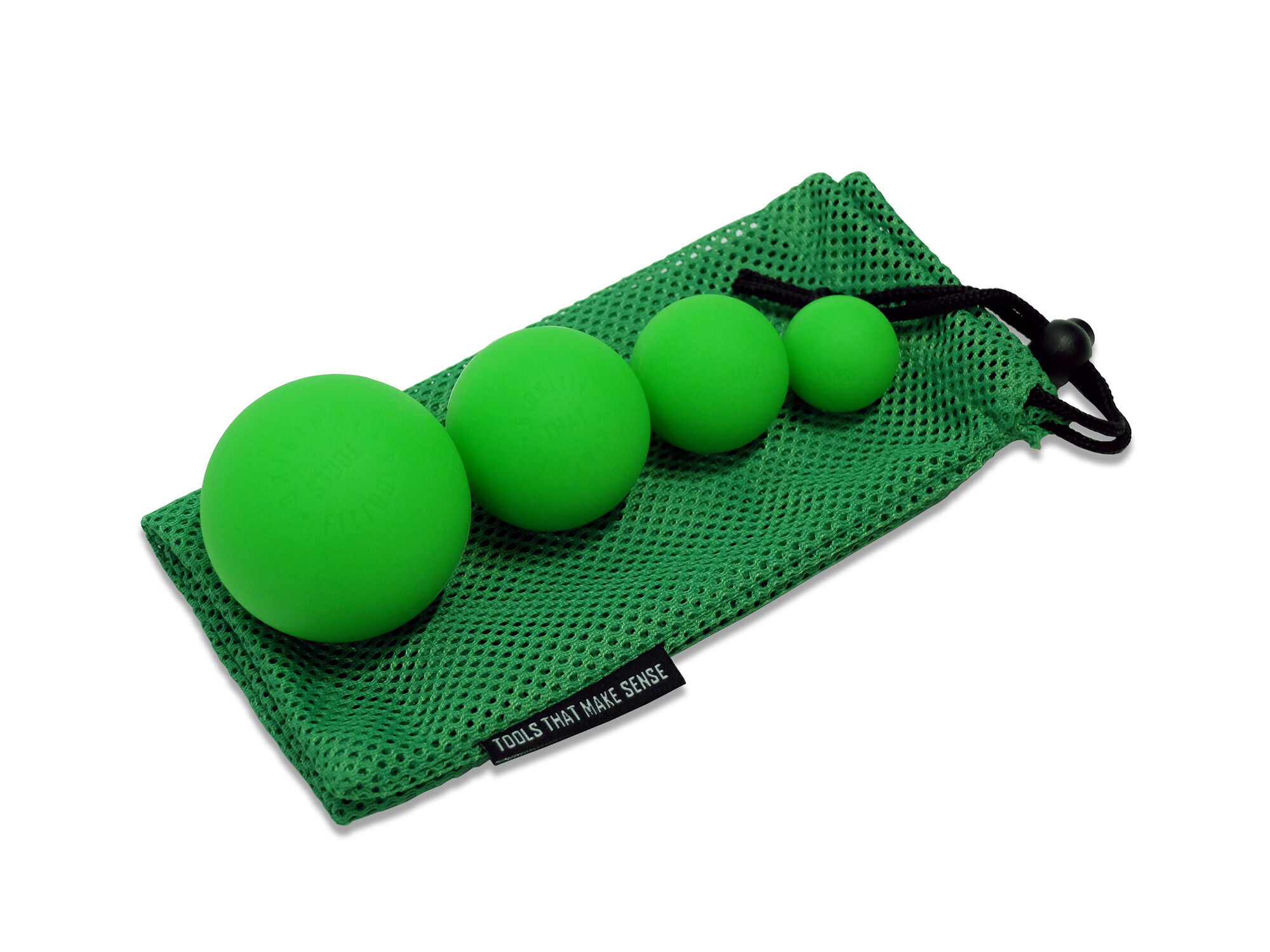 Набор из 4 массажных мячей Original FitTools FT-4LCBS 2