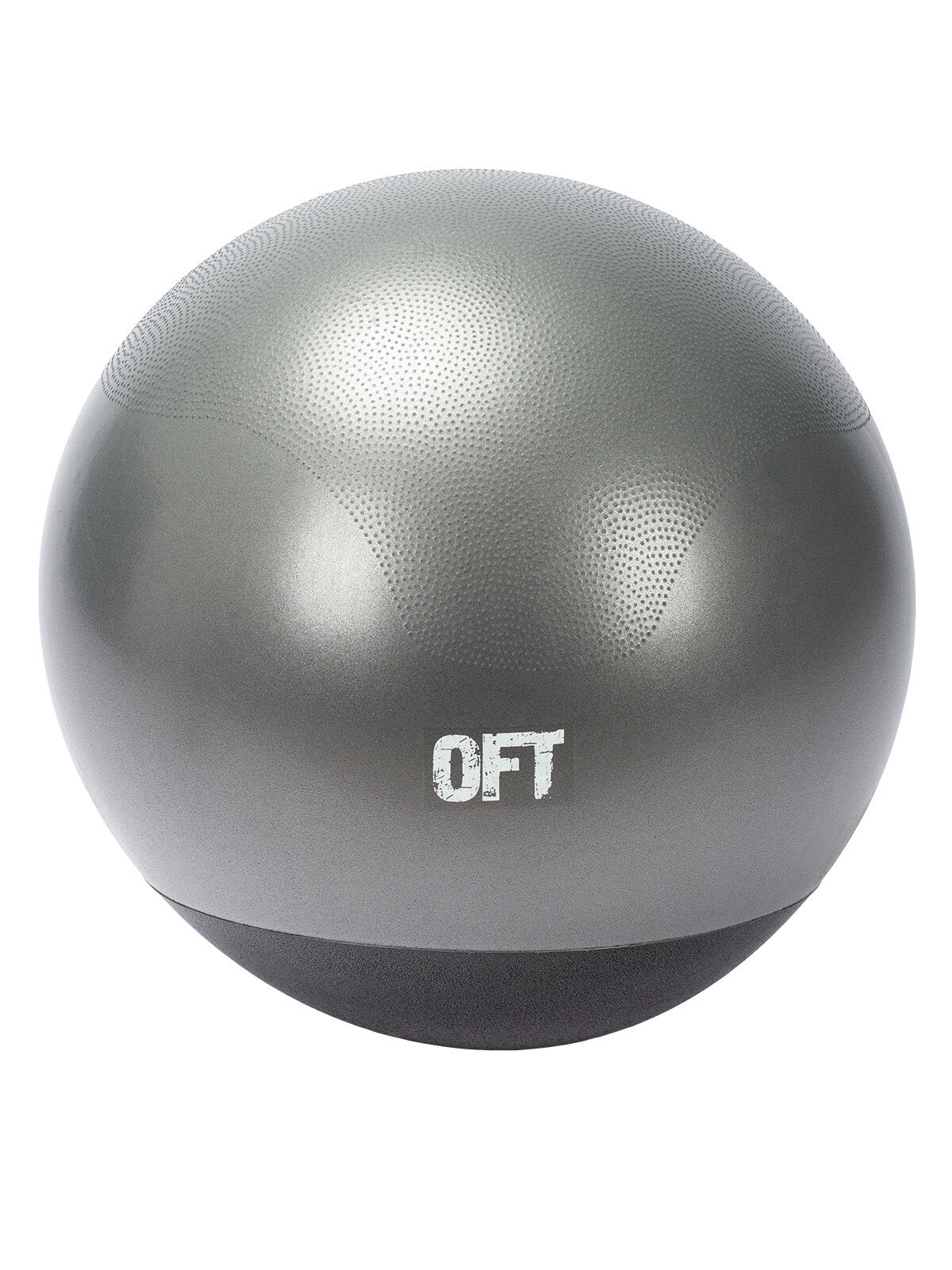 Мяч гимнастический 55 см профессиональный двухцветный Original FitTools FT-GTTPRO-55