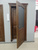 Двери межкомнатные Лео массив ольхи Античный орех, остекленная #3