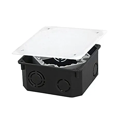 Коробка распределительная КМТ-010-022 для подштукатурного монтажа с клеммником и крышкой 107х107х50 мм EKF Proxima