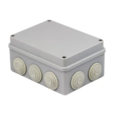 Коробка распределительная КМР-050-041 пылевлагозащитная 10 мембранных вводов уплотнительный шнур 150х110х70 мм EKF PROx