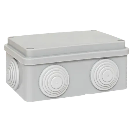 Коробка распределительная КМР-050-048 пылевлагозащитная 6 мембранных вводов уплотнительный шнур 120х80х50 мм EKF PROxim