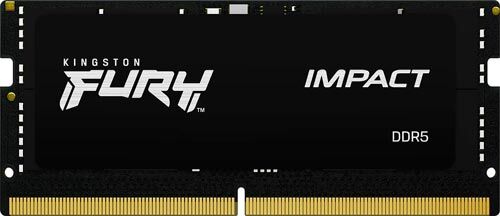 Оперативная память Kingston SO-DIMM DDR5 32Gb 4800MHz FURY Impact Black (KF548S38IB-32)