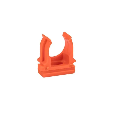 Крепеж-клипса d16 мм 10 шт оранжевая EKF-Plast