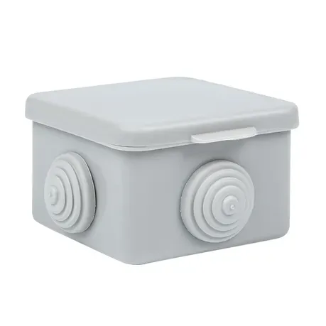 Коробка распределительная КМР-030-036 пылевлагозащитная, 4 мембранных ввода 65х65х50 мм розничный стикер EKF Proxima