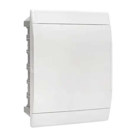 Щит распределительный ЩРВ-П-24 промышленная упаковка белая дверца IP41 Basic 10 EKF