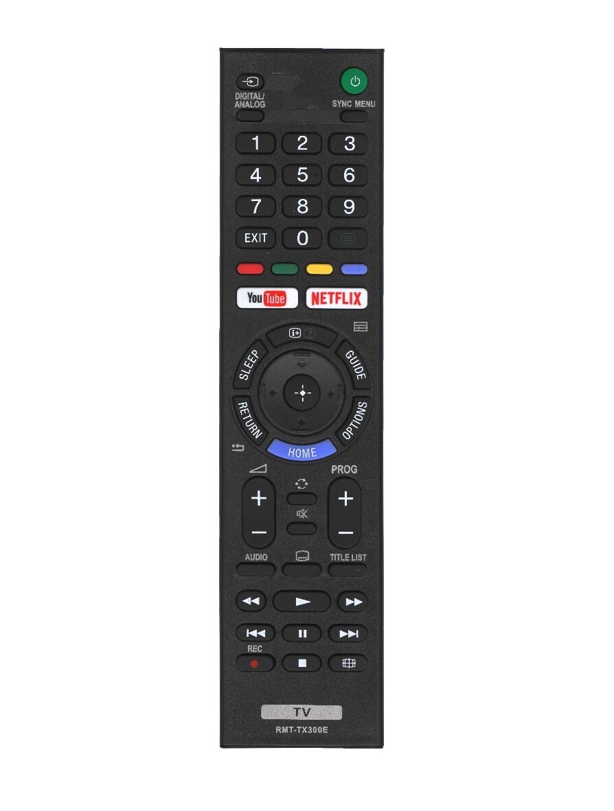 Пульт ДУ Sony RMT-TX300E LED TV Netflix, You Tube