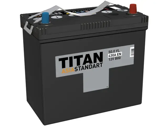 Аккумулятор TITAN Asia Standart 50Ah О.П 430A
