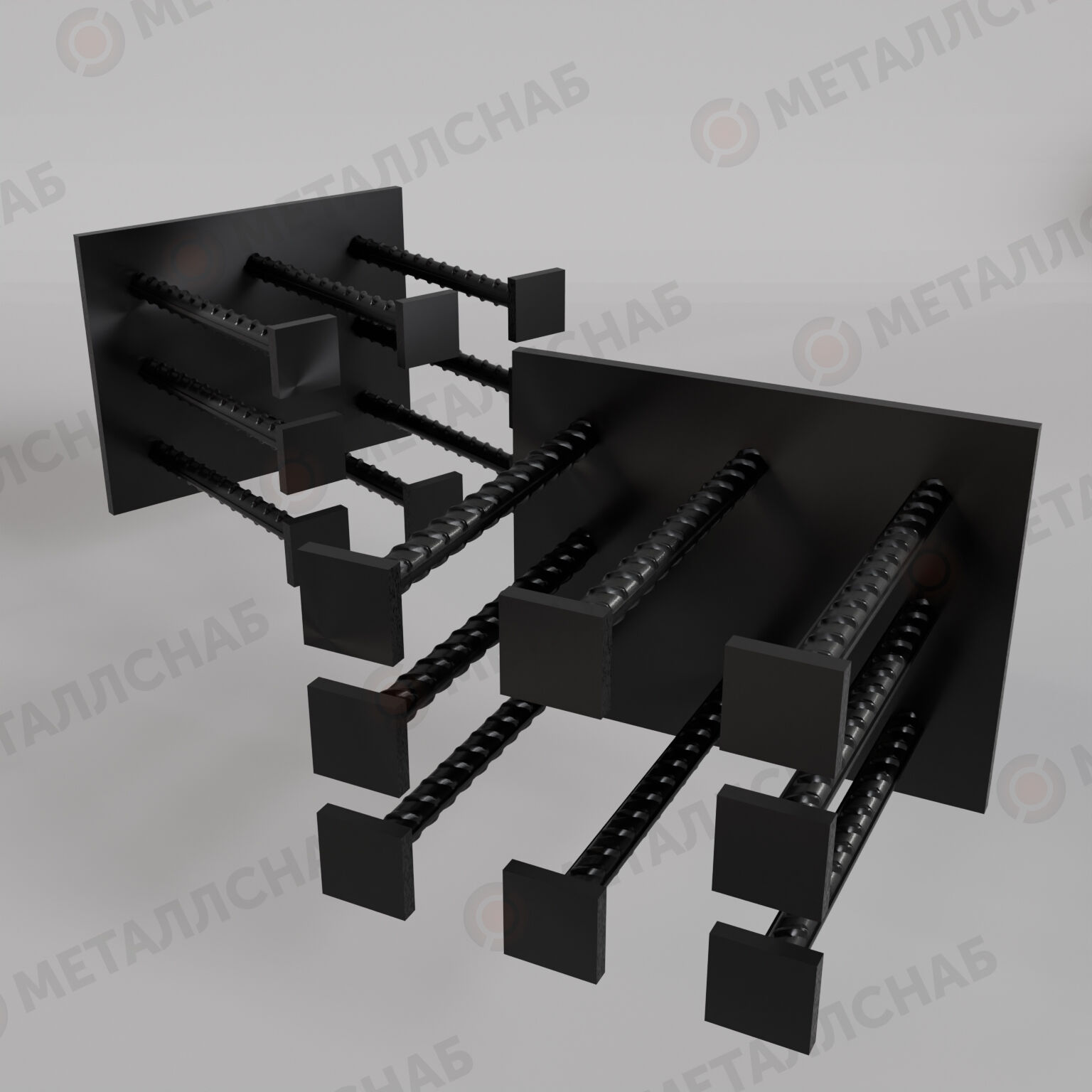 Закладная деталь для железобетонных конструкций МН-147-5 серия 1.400-15