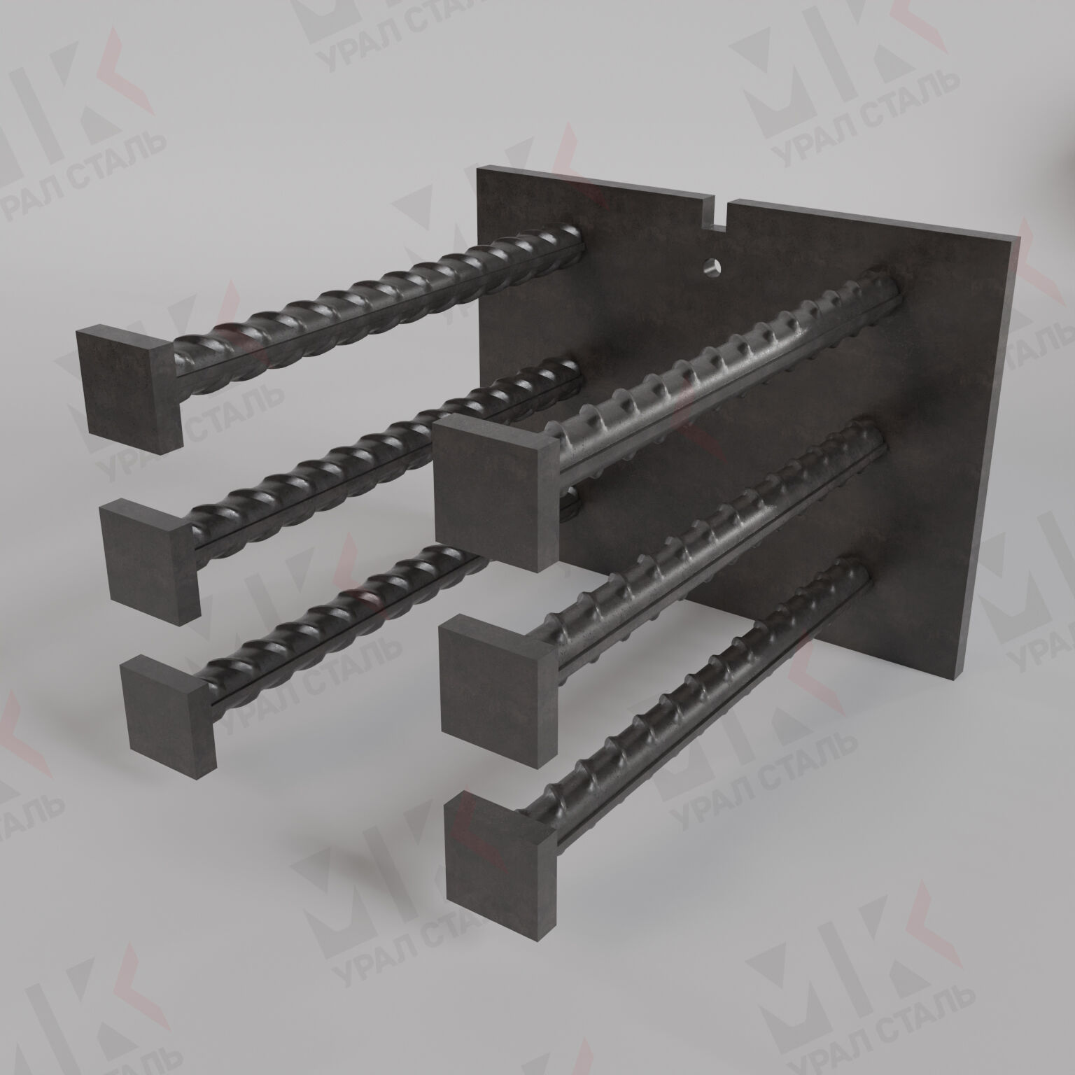 Закладная деталь М-1-1-4 серия 1.400-6/76 для железобетонных конструкций