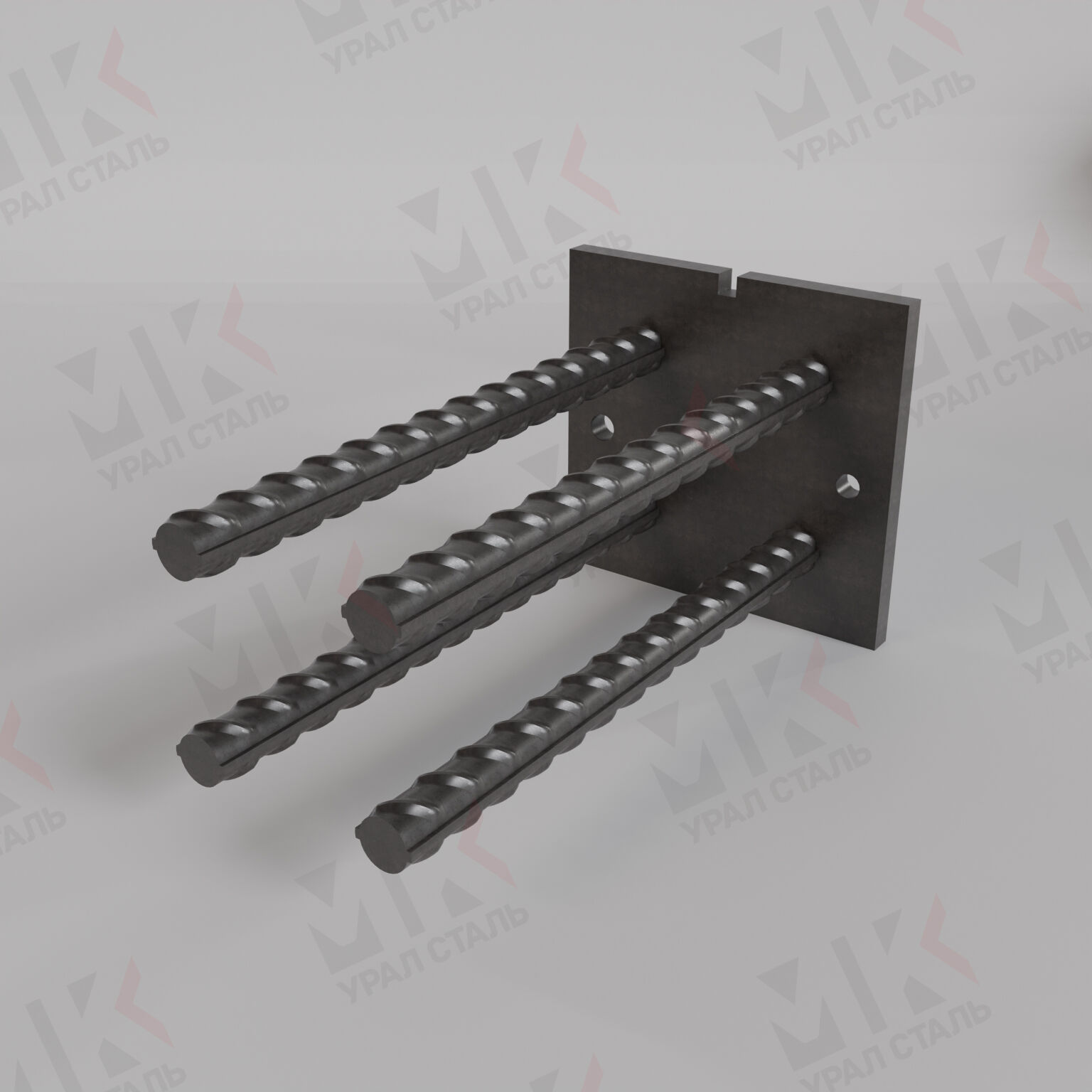 Закладная деталь М-0-2 серия 1.400-6/76 для железобетонных конструкций