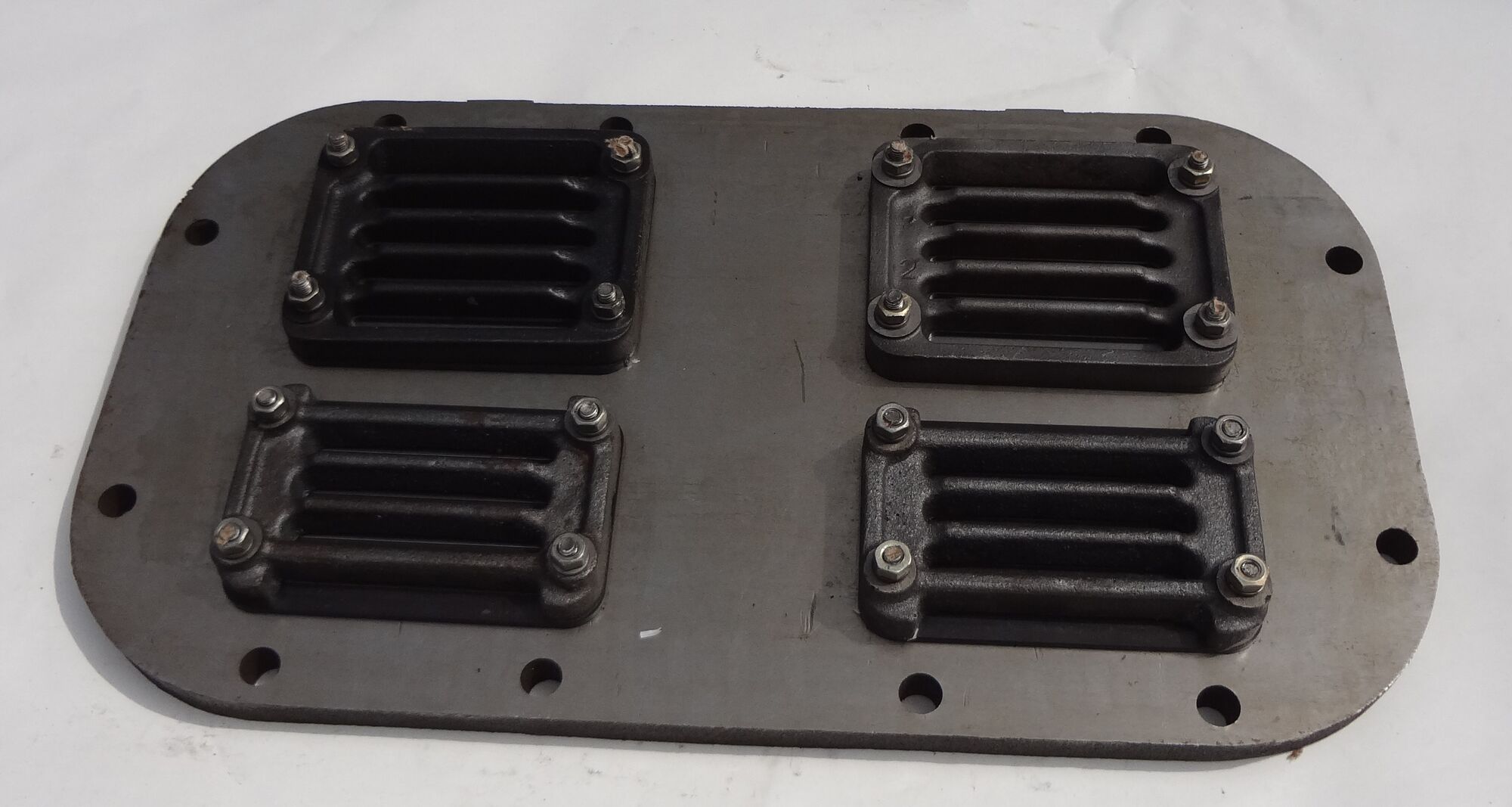 Клапанные плиты в сборе 1 и 2 ступени для компрессора 4ВУ1-5/9 (К-5М, КСЭ-5М)