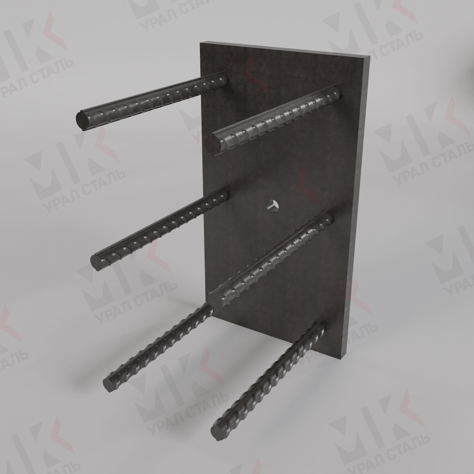 Закладная деталь для железобетонных конструкций М-3-1 серия 1.400-6/76/76