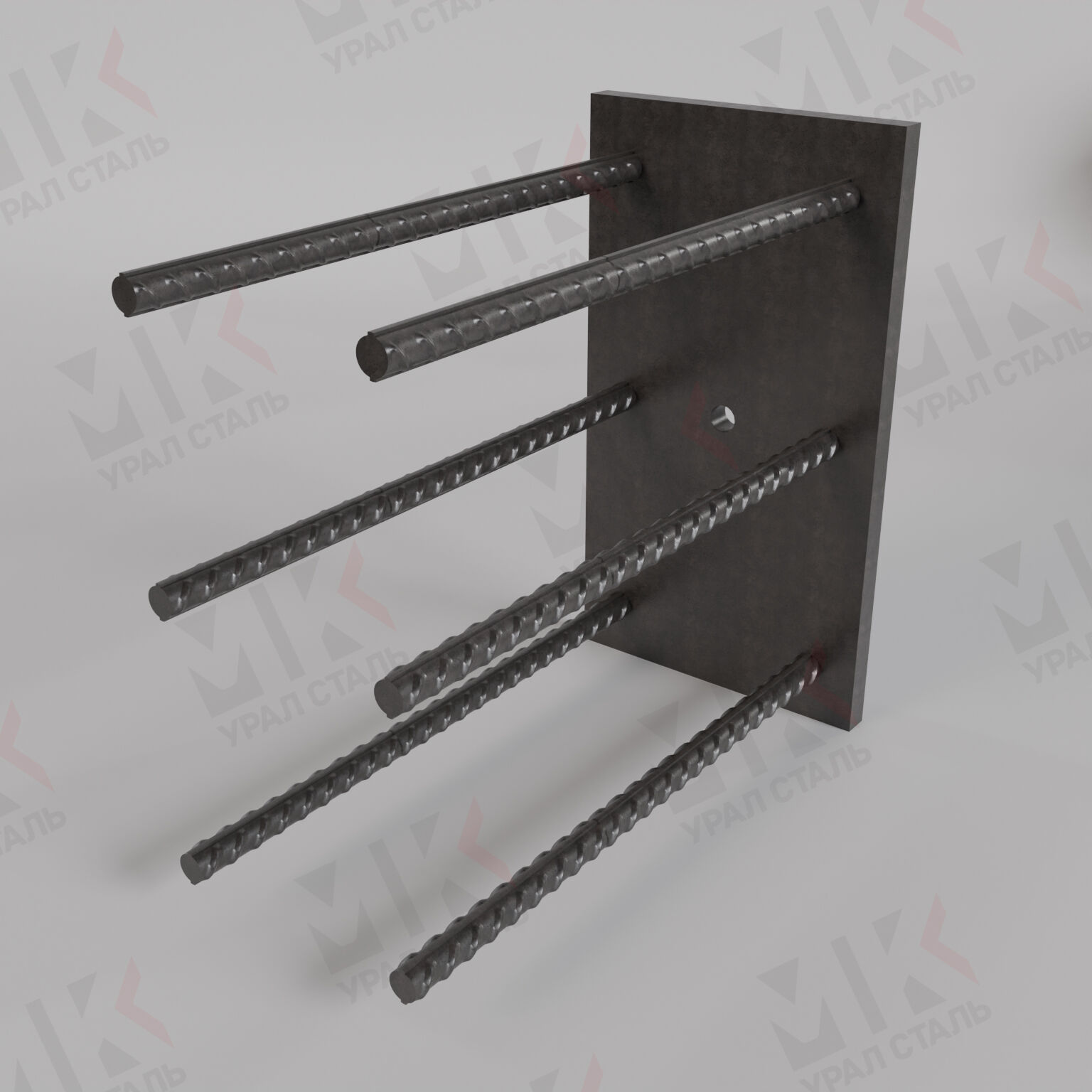 Закладная деталь для железобетонных конструкций М-3-5 серия 1.400-6/76/76