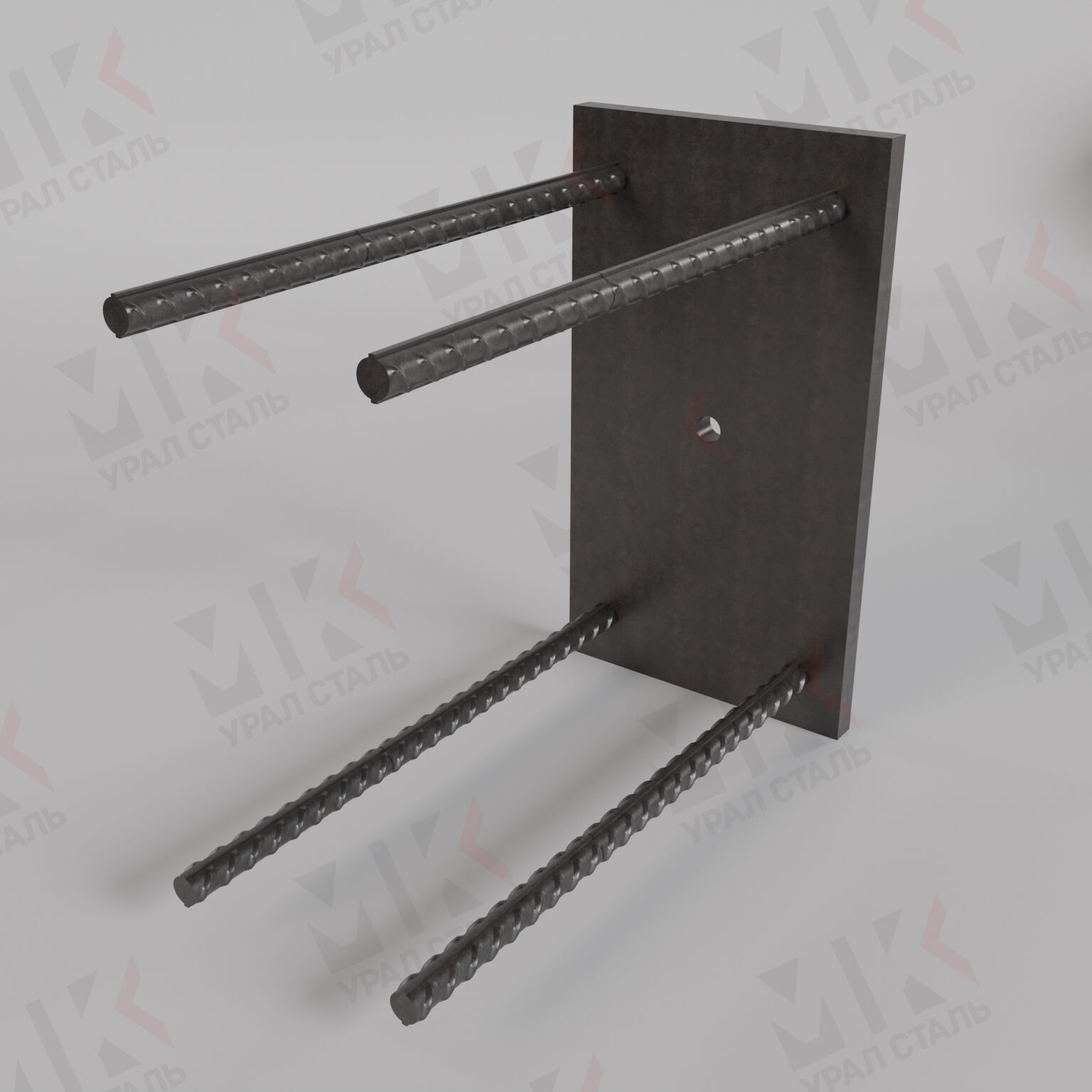 Закладная деталь для железобетонных конструкций М-3-6 серия 1.400-6/76/76