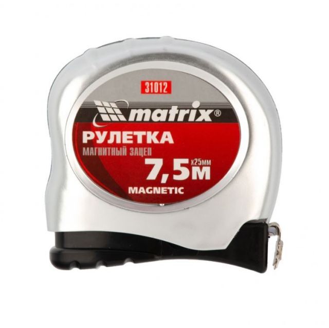 Рулетка MATRIX Magnetic магн. 7.5мх25 мм 31012 /60/