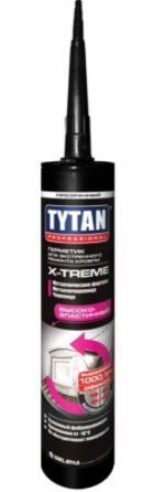 Герметик Tytan Professional X-treme для Экстренного ремонта кровли, прозрачный, 310 мл /12/