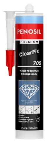 Клей-герметик Penosil многофункциональный ClearFix 705 прозрачный 290 мл /12/