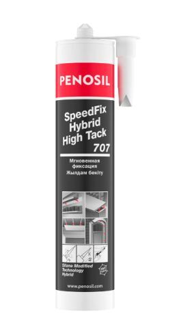 Клей-герметик Penosil сверхпрочный SpeedFix Hybrid High Tack 707 белый 290 мл /12/