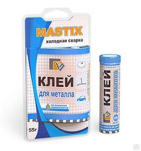 Сварка холодная MASTIX 55 гр. для металла в тубе /48/ 