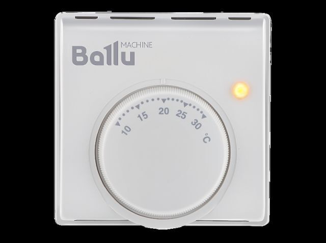 Терморегулятор BALLU BMT-1, (от +5°С до +30°С), IP40, нагрузка до 2,0 кВт. для ИК обогревателей