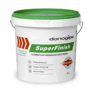 Шпатлевка готовая финишная SuperFinish (11 л) (18,1кг) DANOGIPS