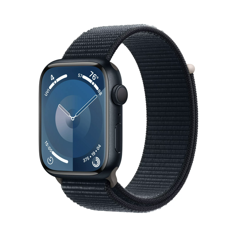 Apple Watch Series 9 45mm Black Sport Loop