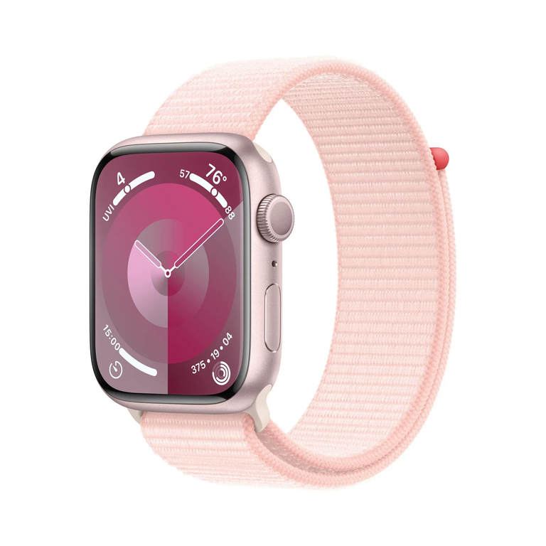 Apple Watch Series 9 45mm Pink Sport Loop