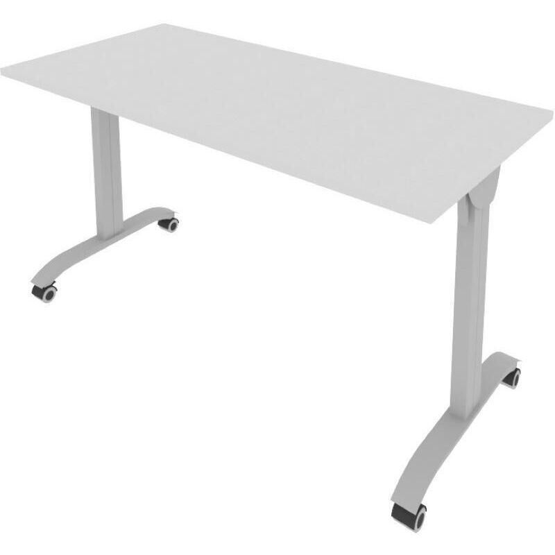 Секция стола для переговоров СМ5 прямая (серый, 1400x650x757) NoName