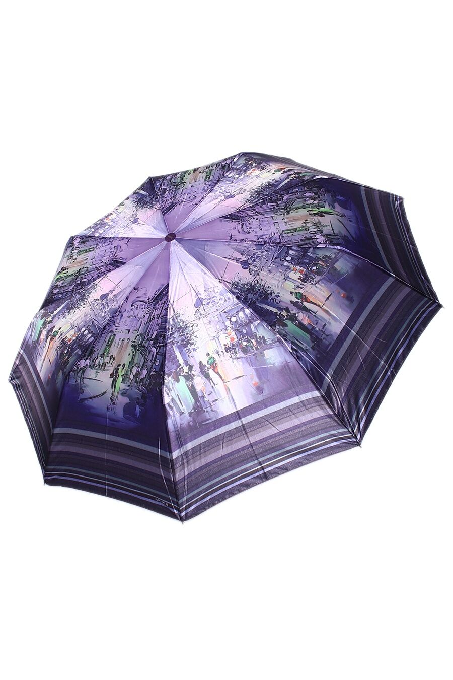 Зонт жен. Universal B4055-3 полный автомат (фиолетовый)