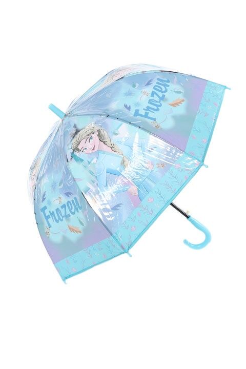 Зонт дет. Umbrella 7170 полуавтомат трость (голубой)