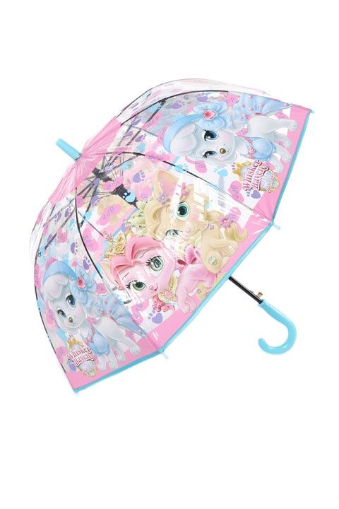 Зонт дет. Umbrella 7010 полуавтомат трость (голубой)
