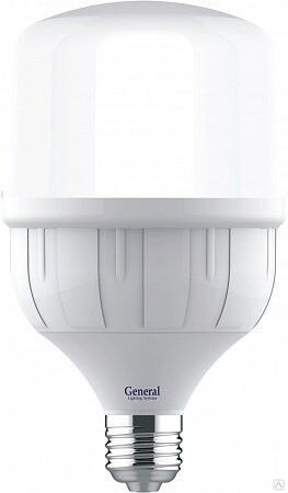 Лампа светодиодная 30 W GLDEN-HPL E27 6500K GENERAL