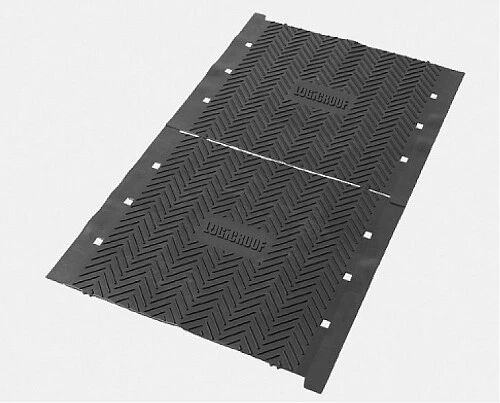 ПВХ Logicroof Walkway Puzzle дорожка серая 0.6x0.6м 50 шт/уп Технониколь 32430974
