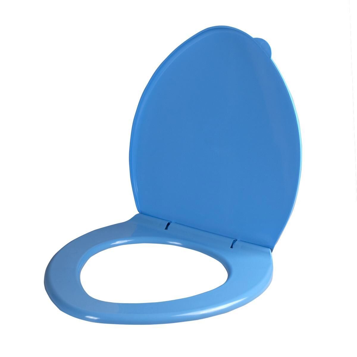 Сидение для унитаза с крышкой голубой перламутр 10 Альмадом ЦБ-064293