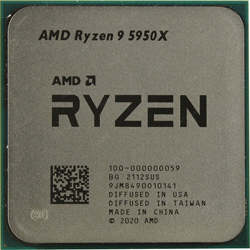 Процессор AMD AMD Ryzen 9 5950X AM4 OEM (100-000000059)