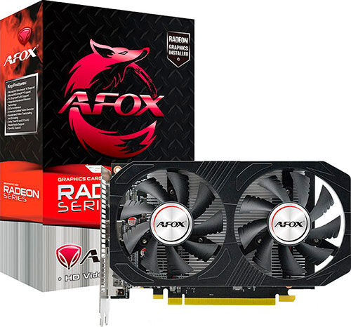 Видеокарта Afox Radeon RX 550 Dual Fan 8GB (AFRX550-8192D5H4-V6)