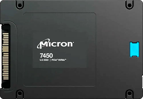 SSD накопитель Micron 2.5 7450 PRO 1920 Гб U.3 (MTFDKCC1T9TFR)