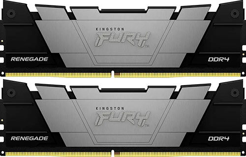 Оперативная память Kingston DDR4 16GB (2x8GB) 4000MHz FURY Renegade Black (KF440C19RB2K2/16)