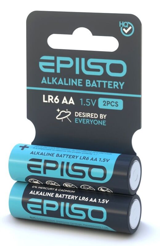 Батарейки EPILSO LR6/AA, 2шт/уп 1.5V (60/720) (аналог DURACELL)
