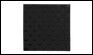 Плитка тактильная (Черная) тротуарная (ПУ, 300х300 мм, конусообразные шахматное расположение)