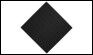 Плитка тактильная (Черная) тротуарная (ПУ, 500х500 мм, продольные полосы)