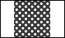 Трафарет для тактильных индикаторов D35мм для приклеивания (шахматный порядок) 500x500x3 мм