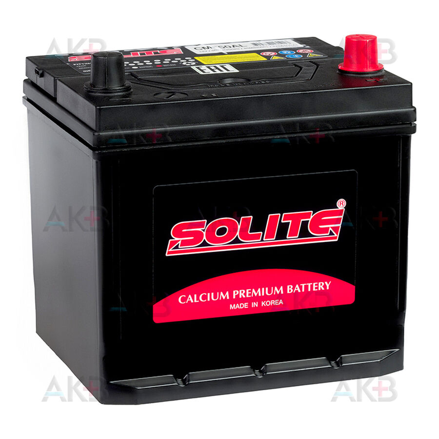 Аккумулятор Solite CMF 50 AL (50R 470А 206x172x184)