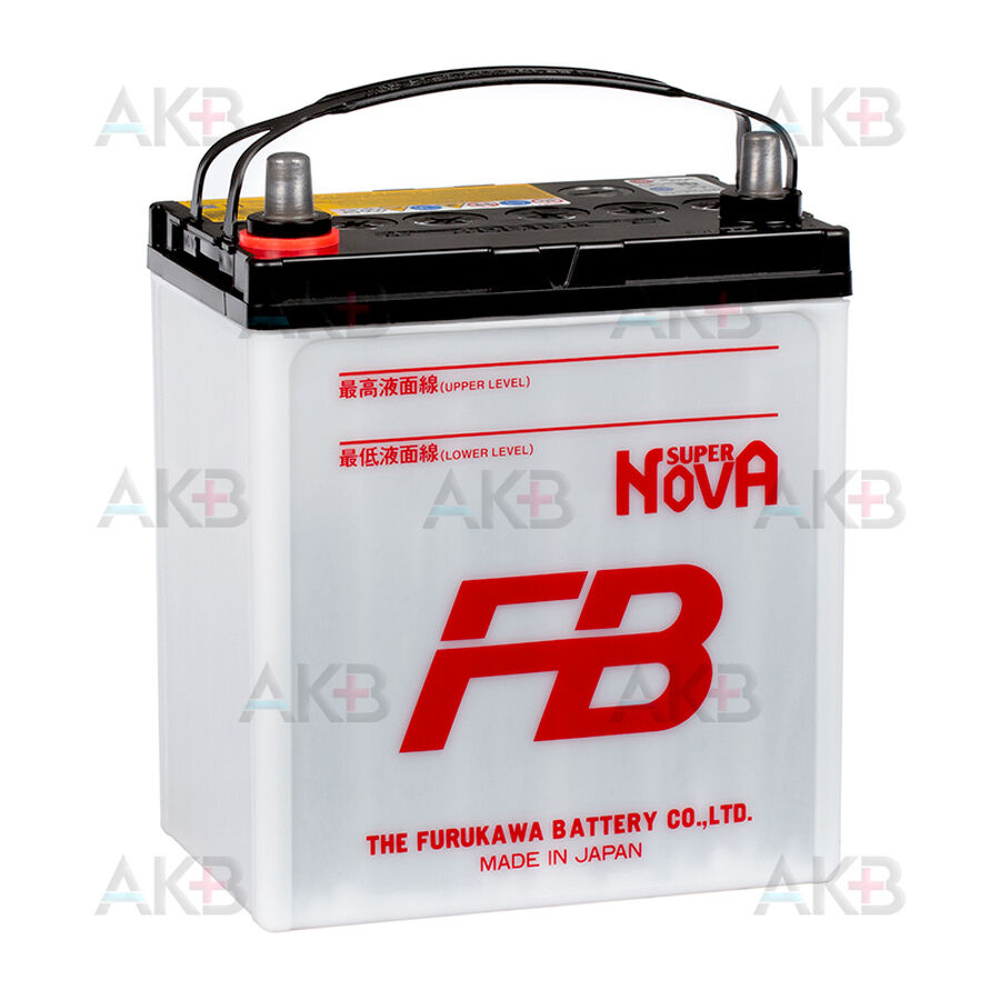 Аккумулятор FB Super Nova 40B19R (38L 330A 187x127x227)