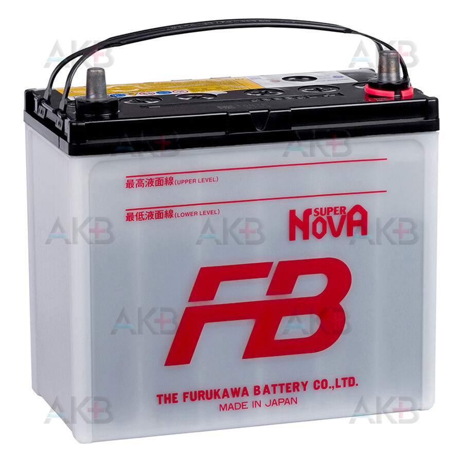 Аккумулятор FB Super Nova 46B24L 41Ah 350A обр. пол. (238x129x225)