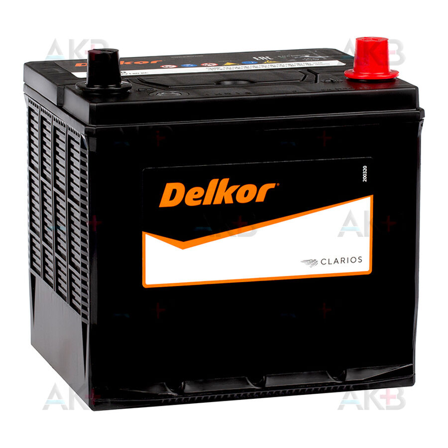 Аккумулятор Delkor 26R-550 (60R 550А 206х172х205)