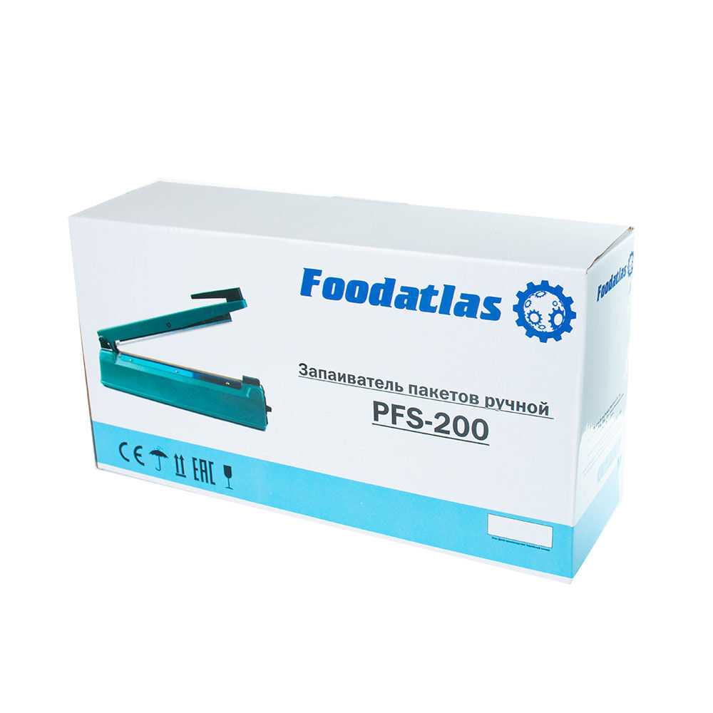 Запаиватель пакетов ручной PFS-200 (пластик, 2 мм) Foodatlas Pro 6